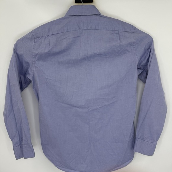 Thomas Mason J.Crew Ludlow Men's Long Sleeve Solid Blue M Button Up Casual Dress - Picture 3 of 8